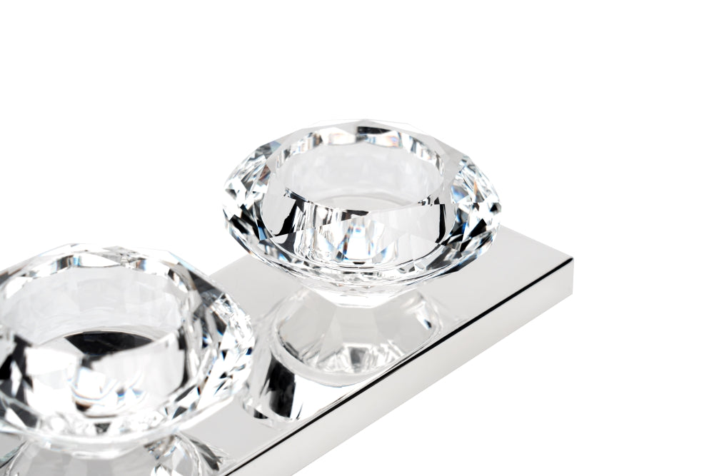 Crystal Tea Light Set