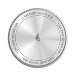 Load image into Gallery viewer, 1 GM PURE SILVER COIN 999 (PREMANAD JI MAHARAJ)