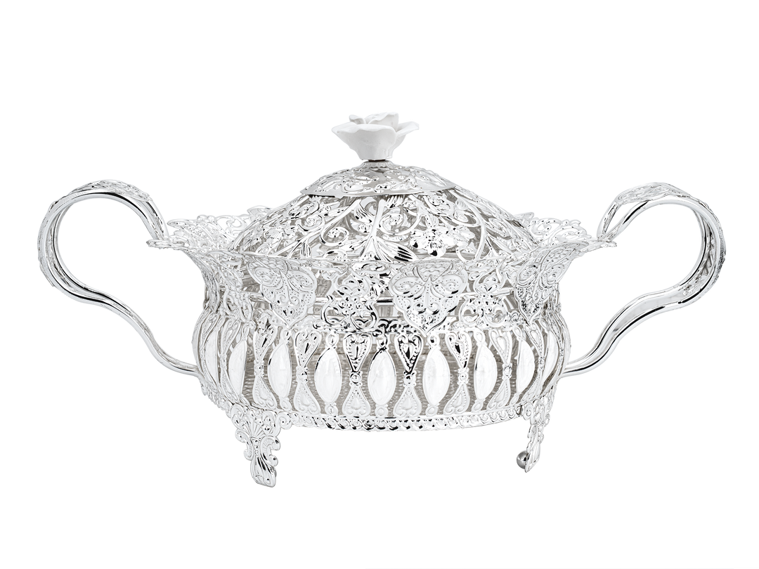 CENTRE PIECE WITH HANDLES