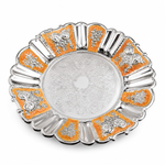 Load image into Gallery viewer, ROUND ENAMELED PLATTER