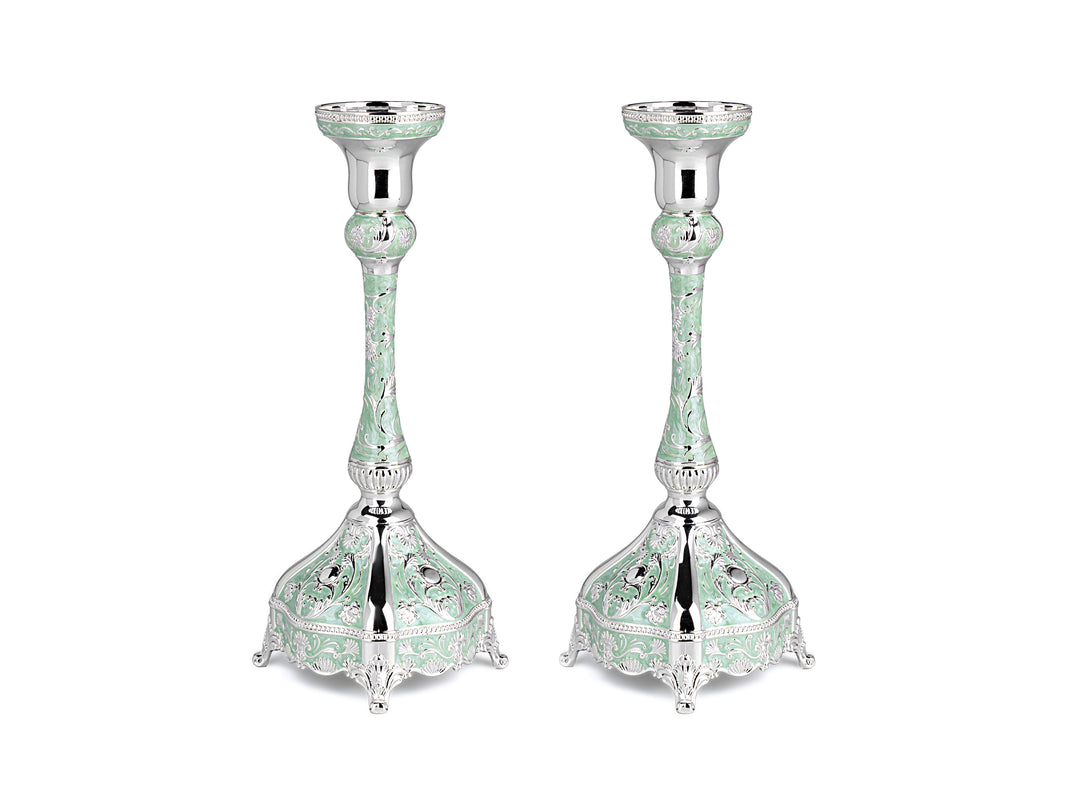 Candle Stand Pair(Green)