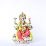 Load image into Gallery viewer, CHOWKY GANESHA MED- COLORED
