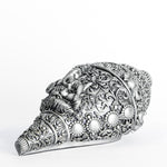 Load image into Gallery viewer, LOTUS GANESHA SHANKHA SMALL- ANTIQUE