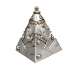 Load image into Gallery viewer, Silver Plated Pyramid Ganesha
