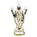 Load image into Gallery viewer, Silver Plated BALAJI BLACK SMALL