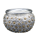 Load image into Gallery viewer, Silver Plated Floral Fantasy Pot