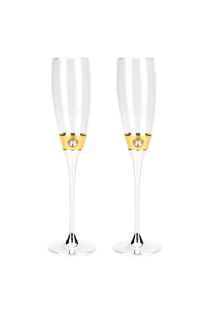 GOBLET WITH AMERICAN DIAMOND