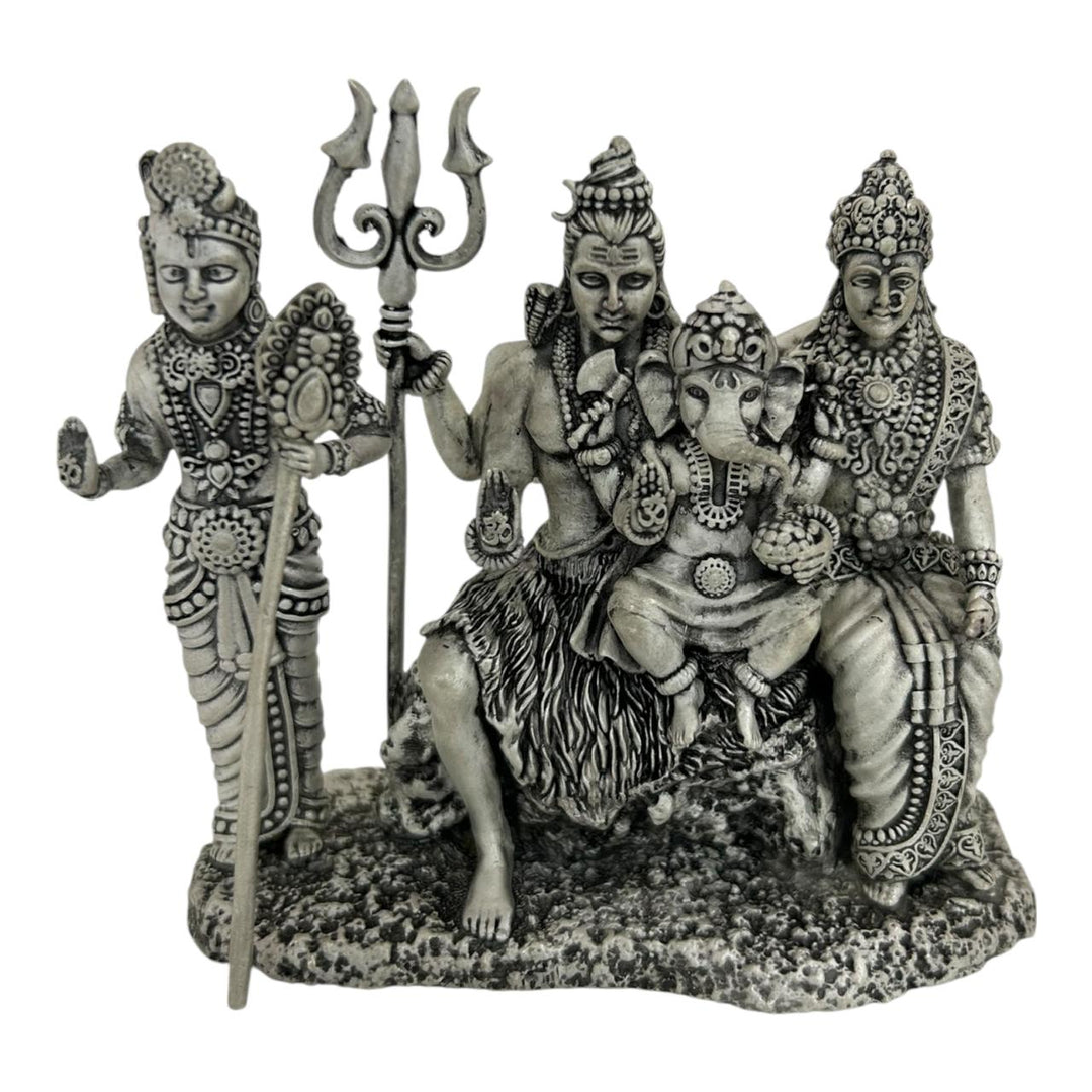 SHIV PARIWAR PURE SILVER IDOL 925