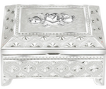 Load image into Gallery viewer, Candy Box Silver plated
