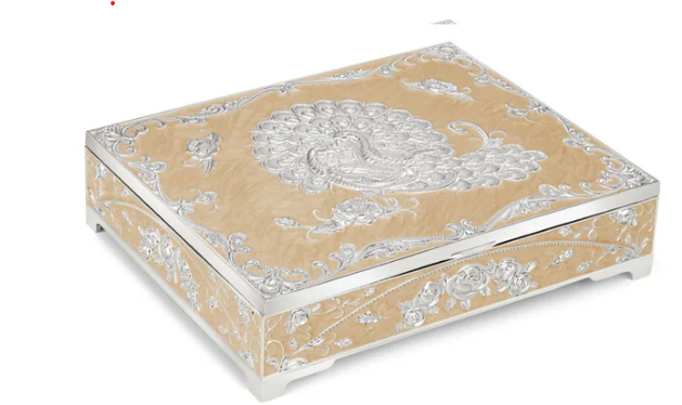 ENAMELLED BOX -4 PARTITION