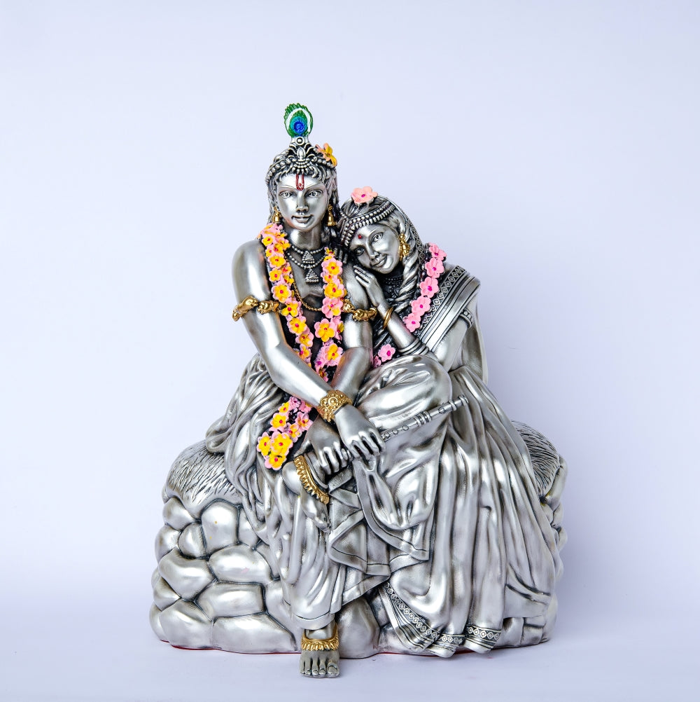 Radha Krishna Celestial Couple Idol - Small