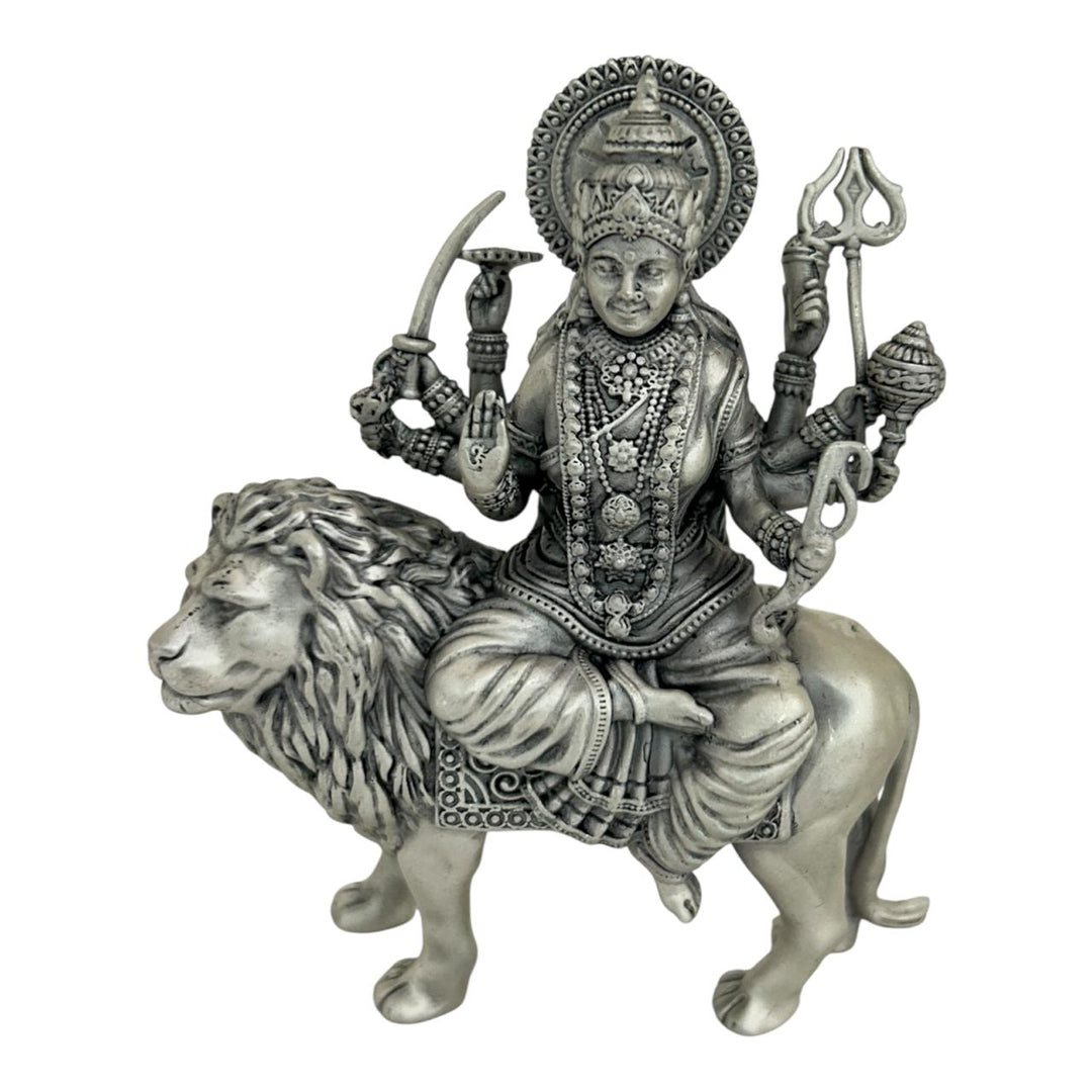 DURGA MATA PURE SILVER IDOL 925 (ANTIQUE)