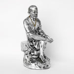 Load image into Gallery viewer, Luxurious SAI BABA ON STONE Silver plated
