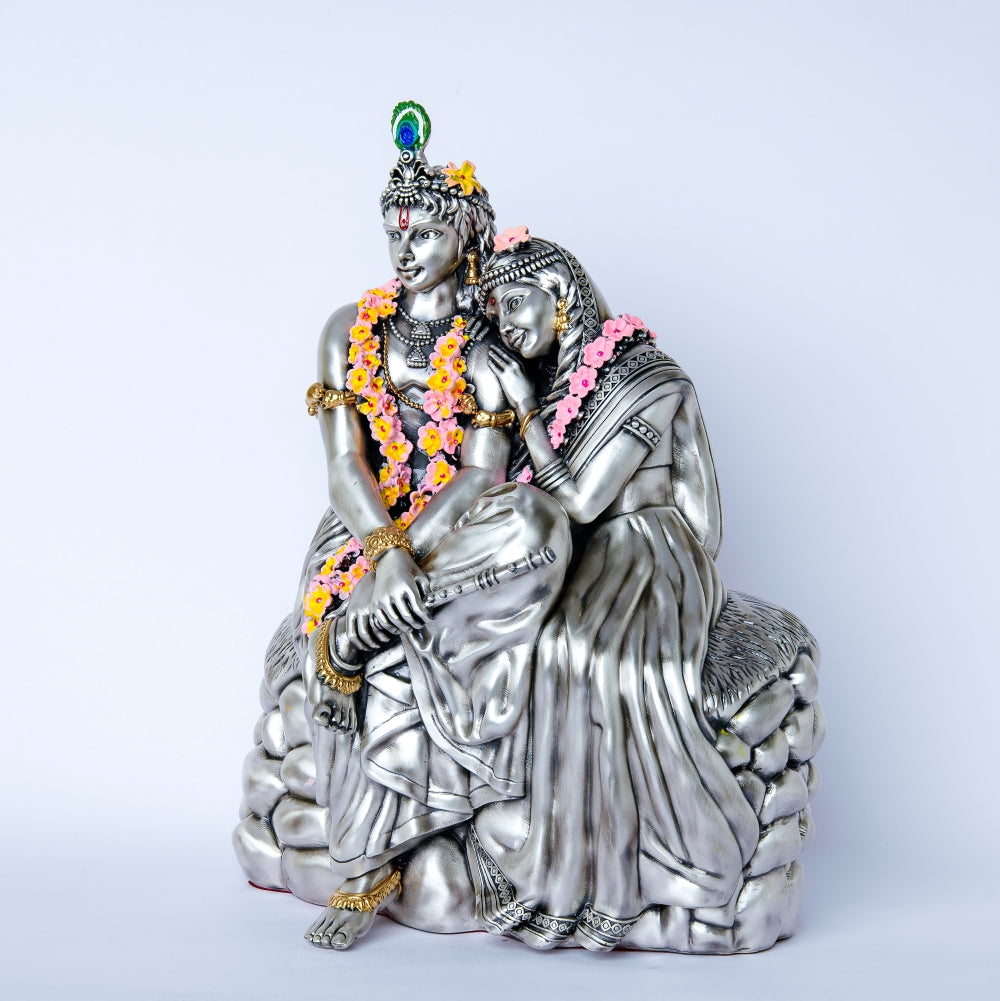 Radha Krishna Celestial Couple Idol - Small