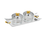 Load image into Gallery viewer, 2 Bowl &amp; Tray Set
