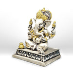 Load image into Gallery viewer, PAAT GANESHA WITH GOLD FOIL- BIG
