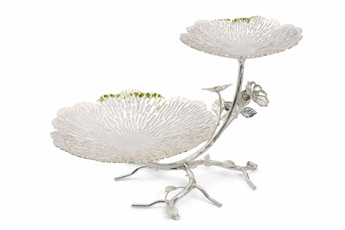 2 TIER CENTERPIECE