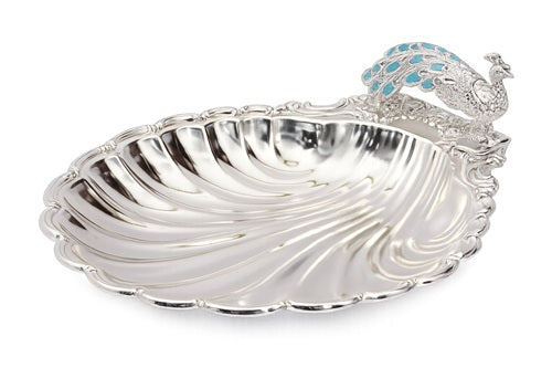 PEACOCK SHELL PLATTERS