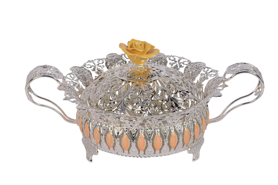 CENTREPIECE WITH HANDLE BAG BIG