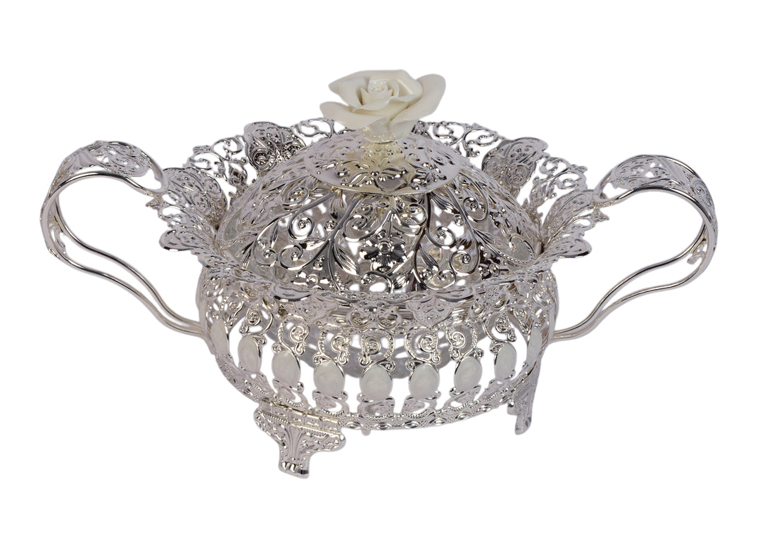 CENTREPIECE WITH HANDLE BAG BIG