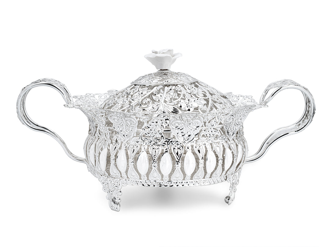CENTREPIECE WITH HANDLE BAG BIG