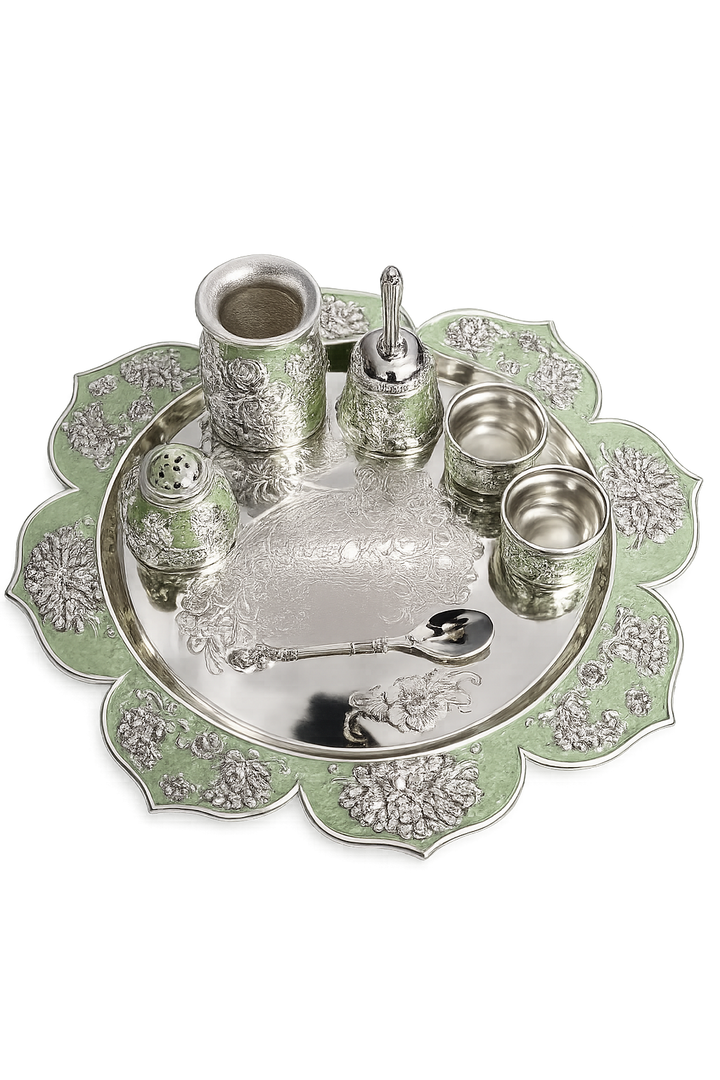LOTUS PUJA THALI