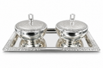 Load image into Gallery viewer, 2 BOWL WITH LID &amp; TRAY