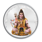 Load image into Gallery viewer, 1 GM PURE SILVER COIN 999 (SHANKAR JI)
