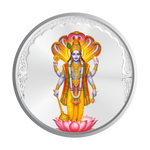 Load image into Gallery viewer, 1 GM PURE SILVER COIN 999 (VISHNU BHAGWAN)
