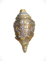 Load image into Gallery viewer, GANESHA LAXMI SHANKH BIG TWO TONE
