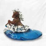 Load image into Gallery viewer, STALLION CRYSTAL PLATTER
