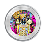 Load image into Gallery viewer, 1 GM PURE SILVER COIN 999 (THAKUR JI)
