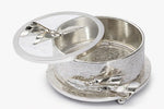 Load image into Gallery viewer, LADOO BOX SMALL-SILVER PLATED