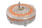 Load image into Gallery viewer, ROUND PEACOCK BOX SMALL