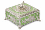 Load image into Gallery viewer, PEACOCK BOX RECTUGULAR 2 PART