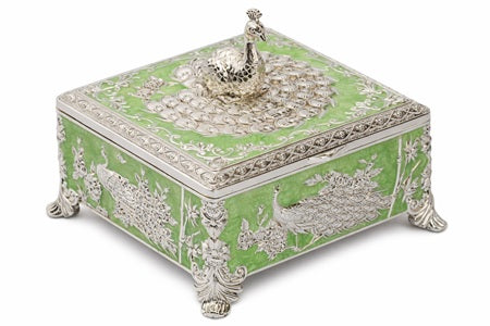 PEACOCK BOX RECTUGULAR 2 PART