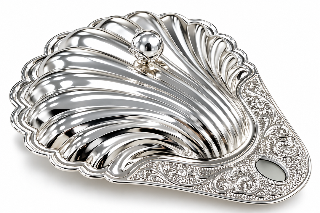 SHELL PLATTER WITH LID