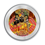 Load image into Gallery viewer, 1 GM PURE SILVER COIN (BANKEY BIHARI)
