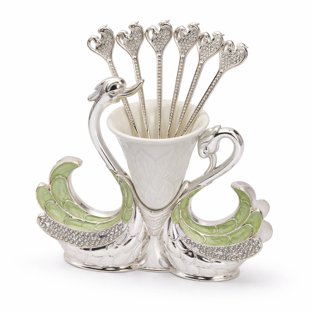 SWAN CUTLERY HOLDER