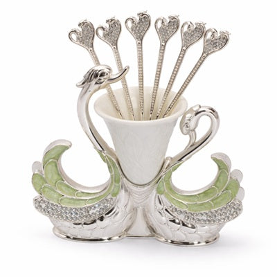 SWAN CUTLERY HOLDER
