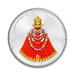 Load image into Gallery viewer, 1 GM PURE SILVER COIN 999 (KHATUSHYAM)
