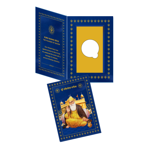 1 GM PURE SILVER COIN 999 (WAHEGURU JI)