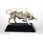Load image into Gallery viewer, ROARING BULL ON RECTANGULAR BASE
