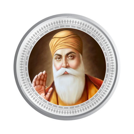 1 GM PURE SILVER COIN 999 (WAHEGURU JI)