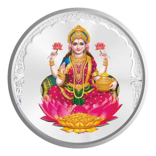 1 GM PURE SILVER COIN 999 (LAXMI)