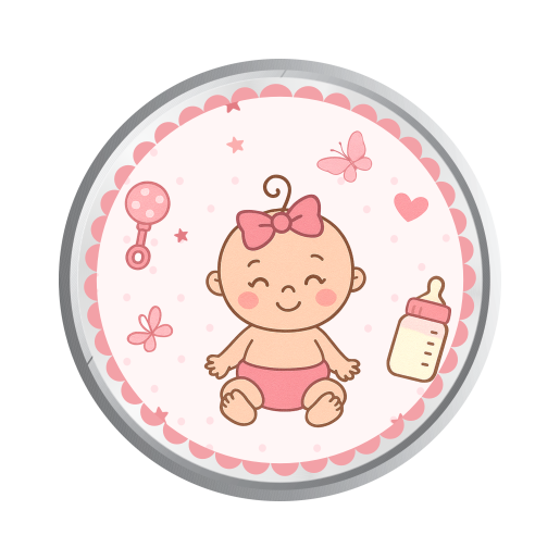 1 GM PURE SILVER COIN 999 (NEW BORN)
