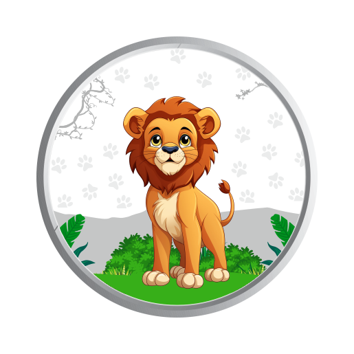 1 GM PURE SILVER COIN 999 (SIMBA)