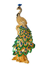 Load image into Gallery viewer, Silver Golden Peacock
