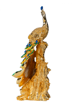 Load image into Gallery viewer, Silver Golden Peacock
