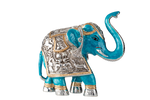 Load image into Gallery viewer, Silver Blue Golden Elephant
